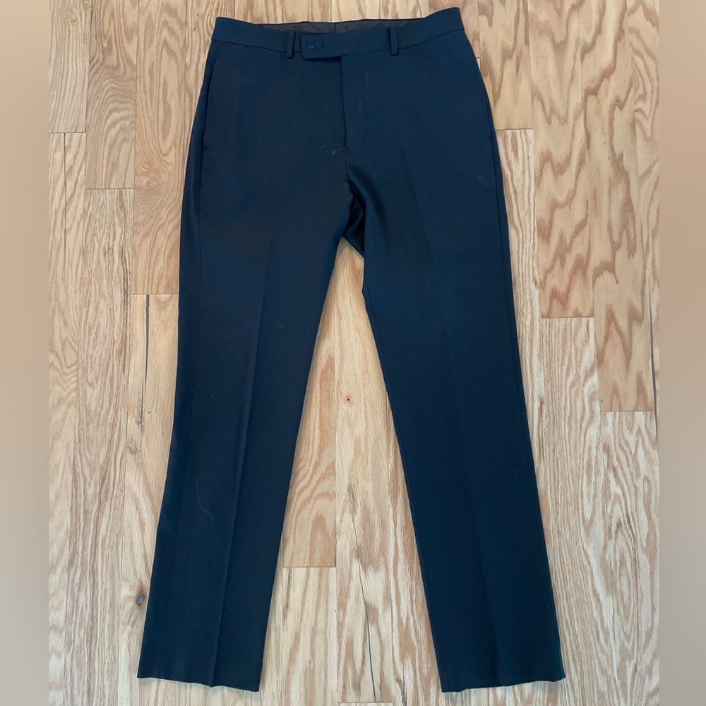 Black Calvin Klein Dress/Suit Pants: 33W x 32L